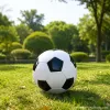 Shanghai Wenbo Ball Factory's black and white rubber football No. 1 standard training and match ball details Picture